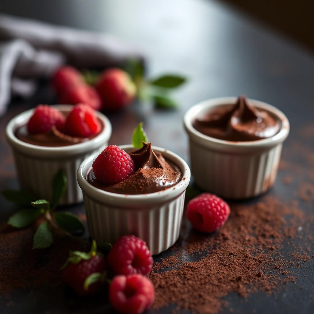 Chocolate avocado mousse (no one will guess)