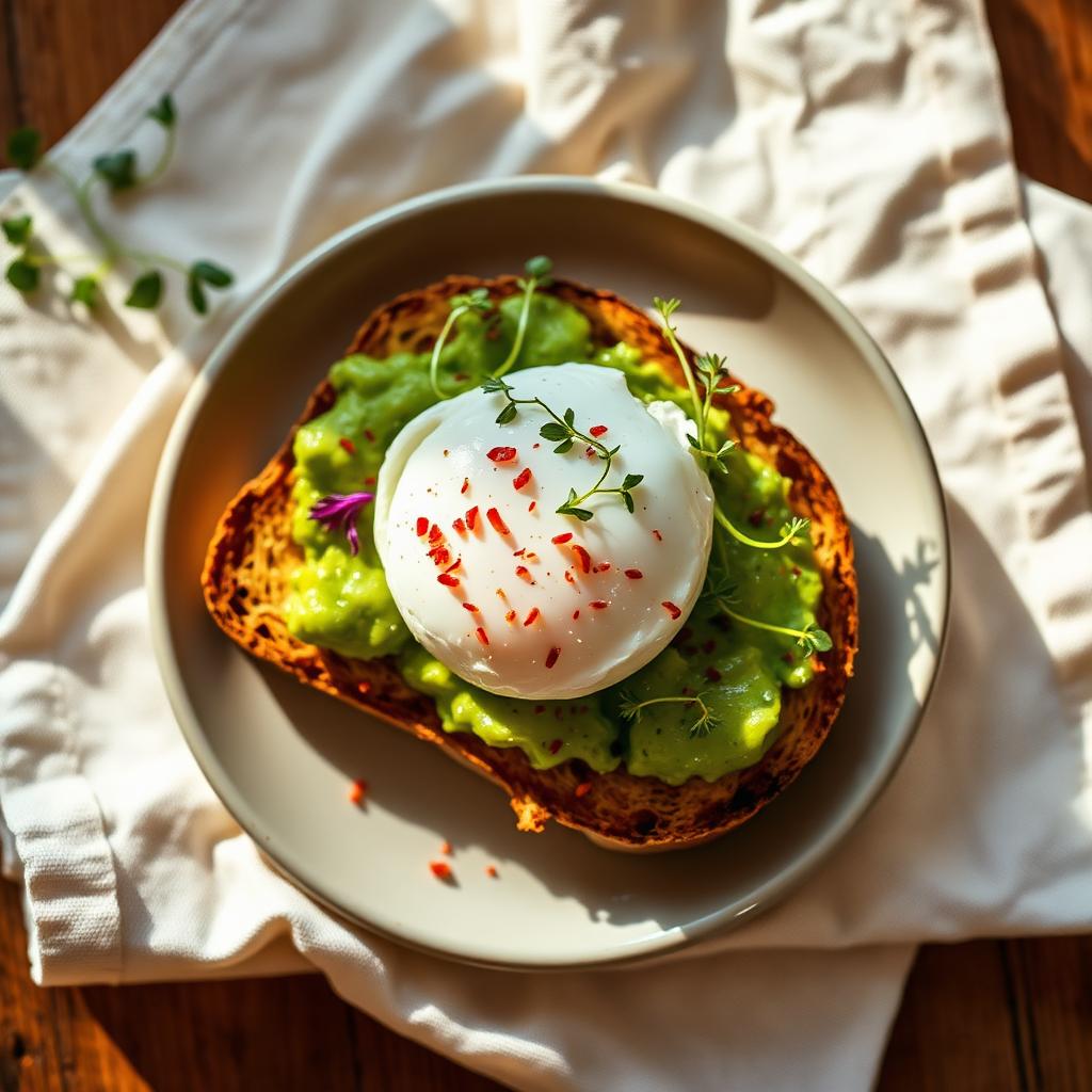 Smashed avo on sourdough, done properly